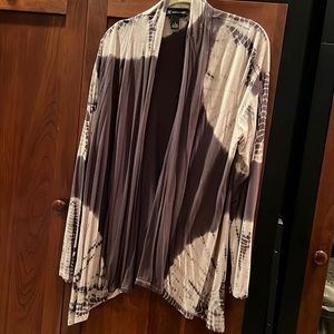 INC Concepts tie dye cardigan in soft fabric, size L